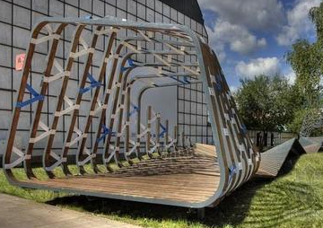 景觀鋼構(gòu)異形鋼結(jié)構(gòu)，效果大于功能